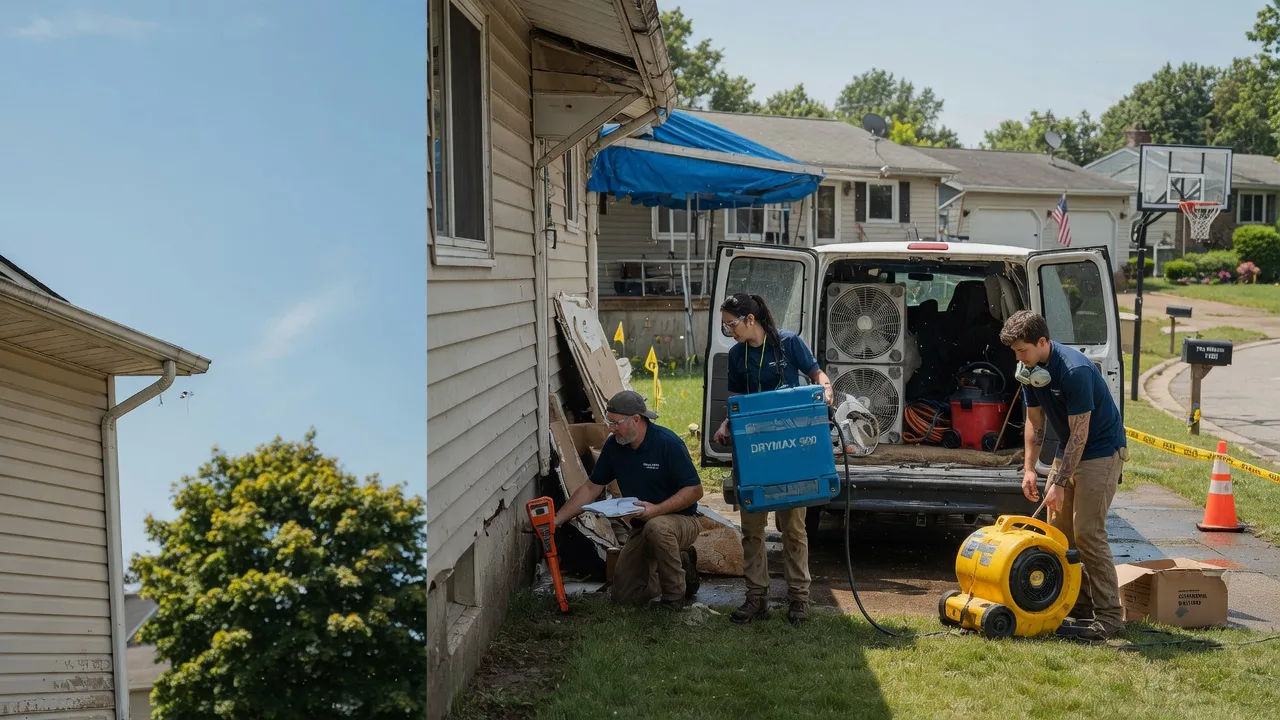 Ceiling Leak Cleanup in Sugarloaf, PA near me